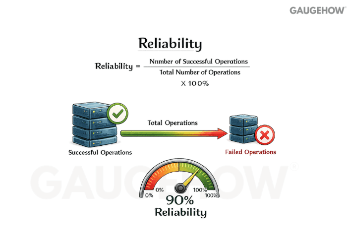 Reliability formula successful operations