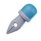 Free 3D pen tool icon