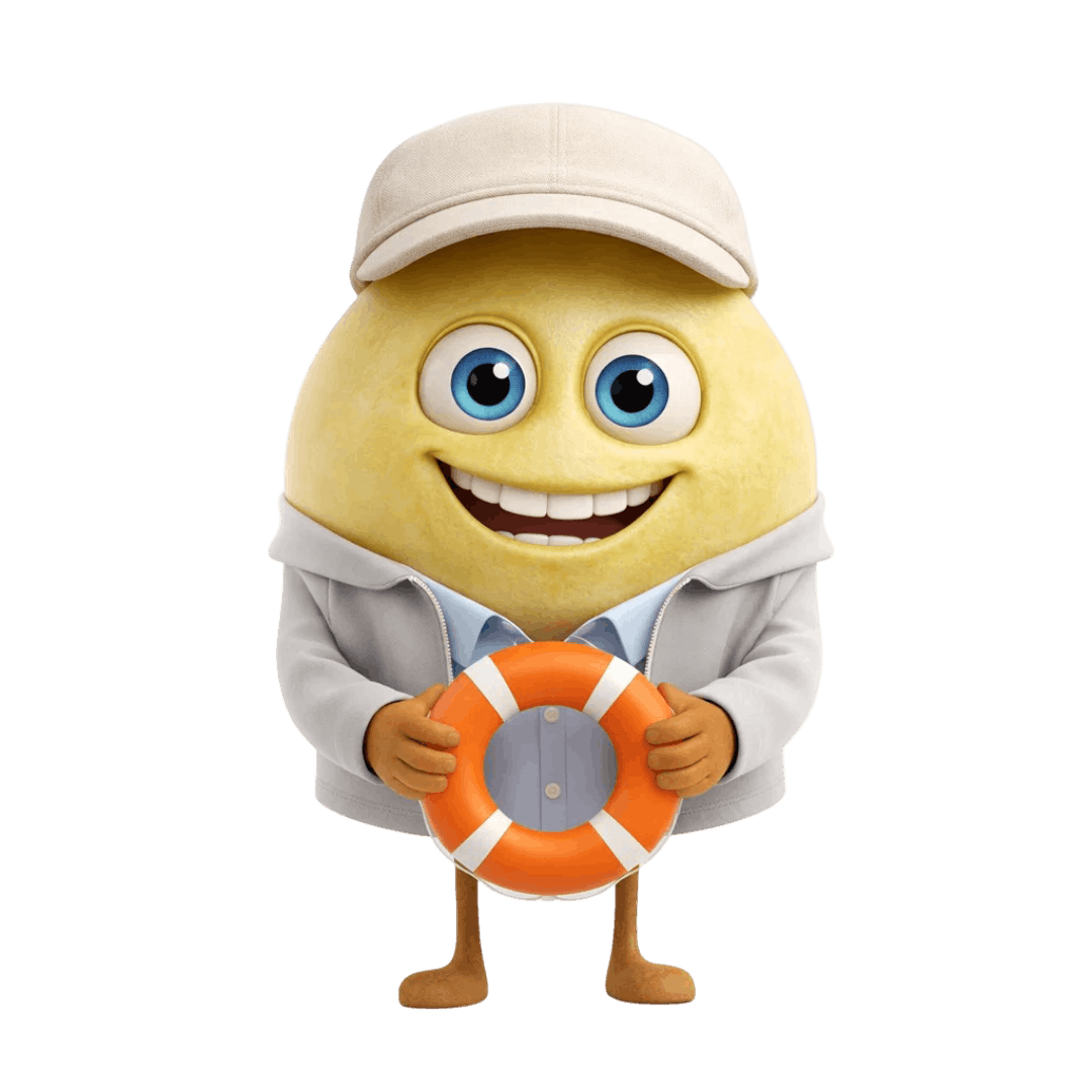 Chasselas grape berry illustration for wine education.