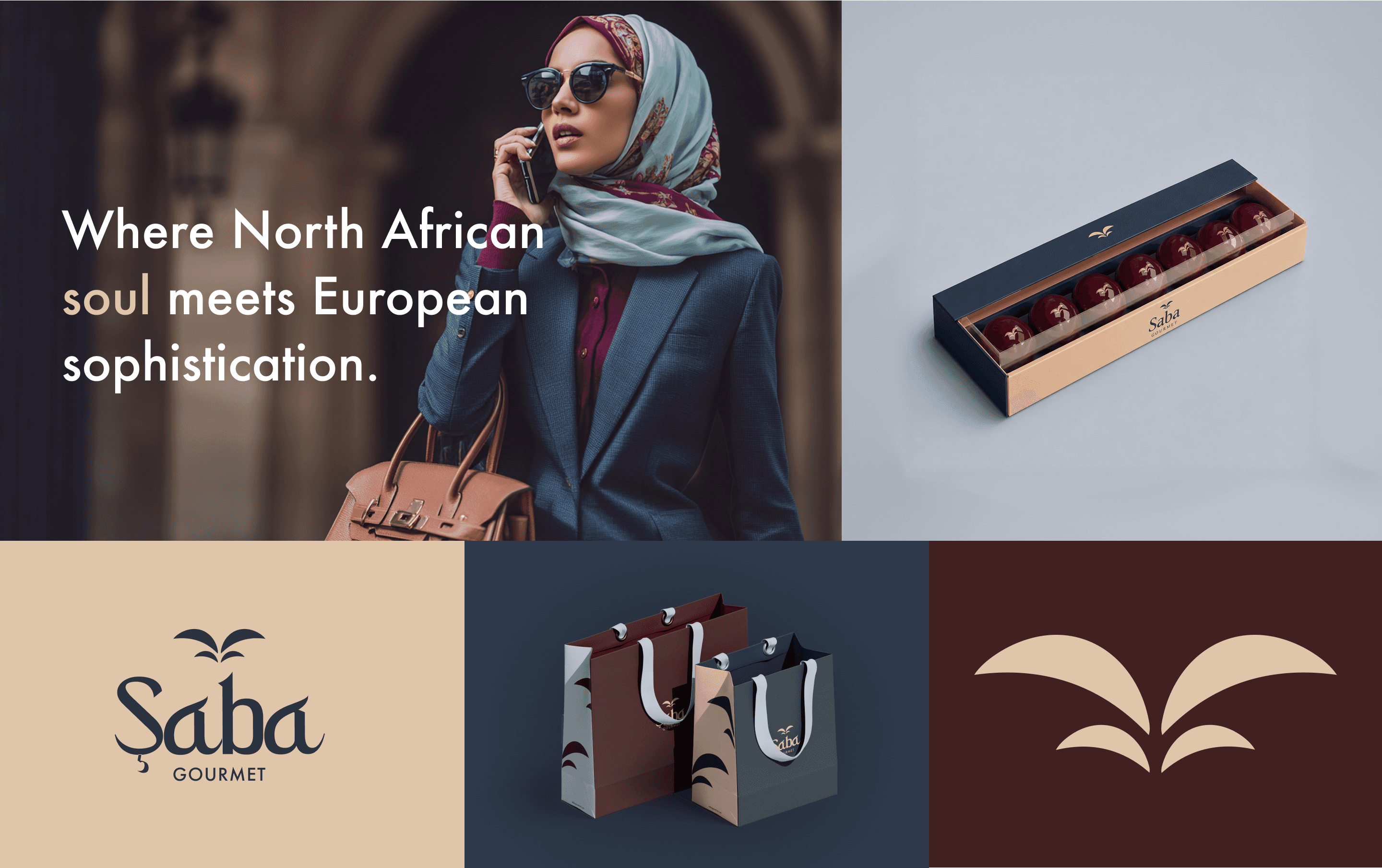 Saba Gourmet — brand identity and packaging by Wecomeet