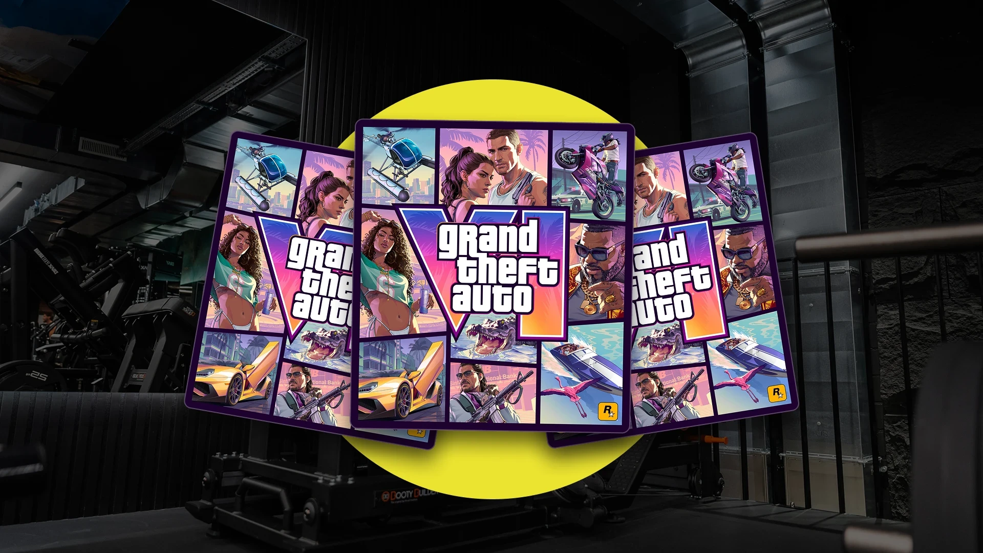 GTA 6 Verlosung. Kraftwerk Fitness