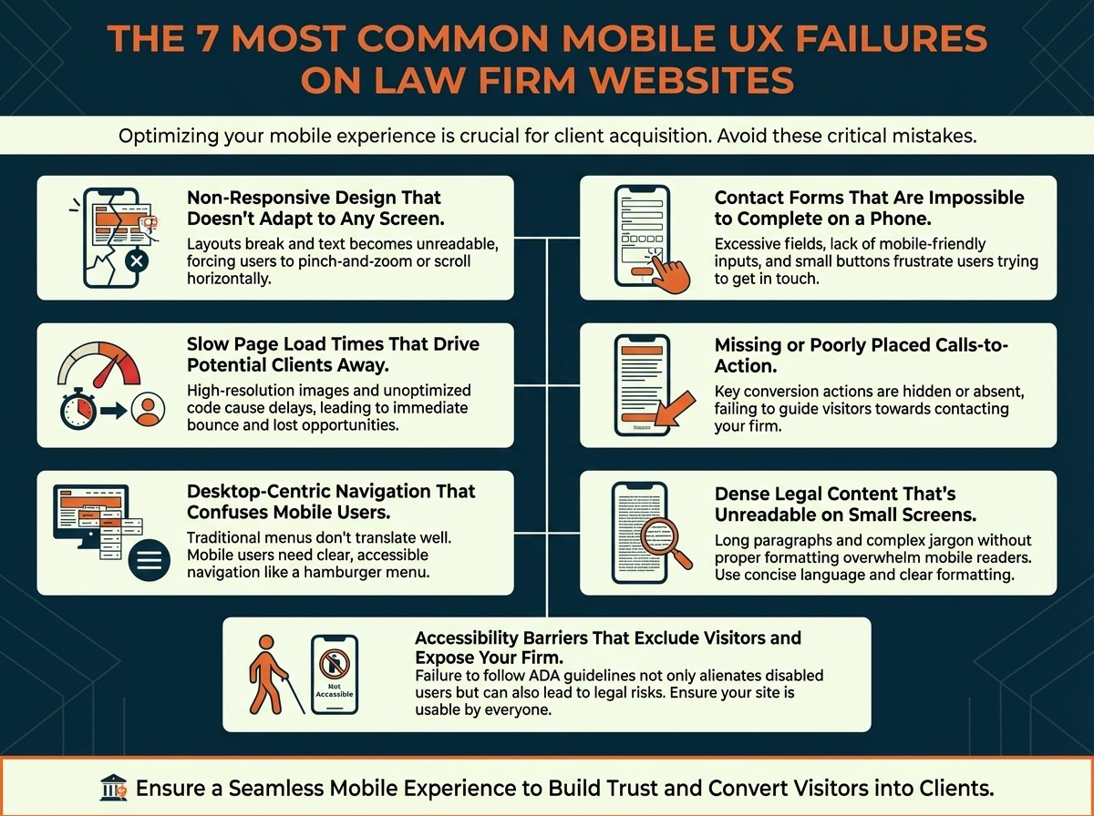 The 7 Most Common Mobile UX Failures on Law Firm Websites