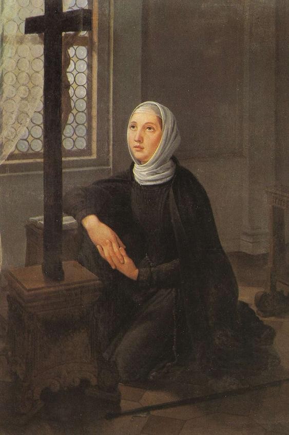 Peinture de Sainte Agèle Merici