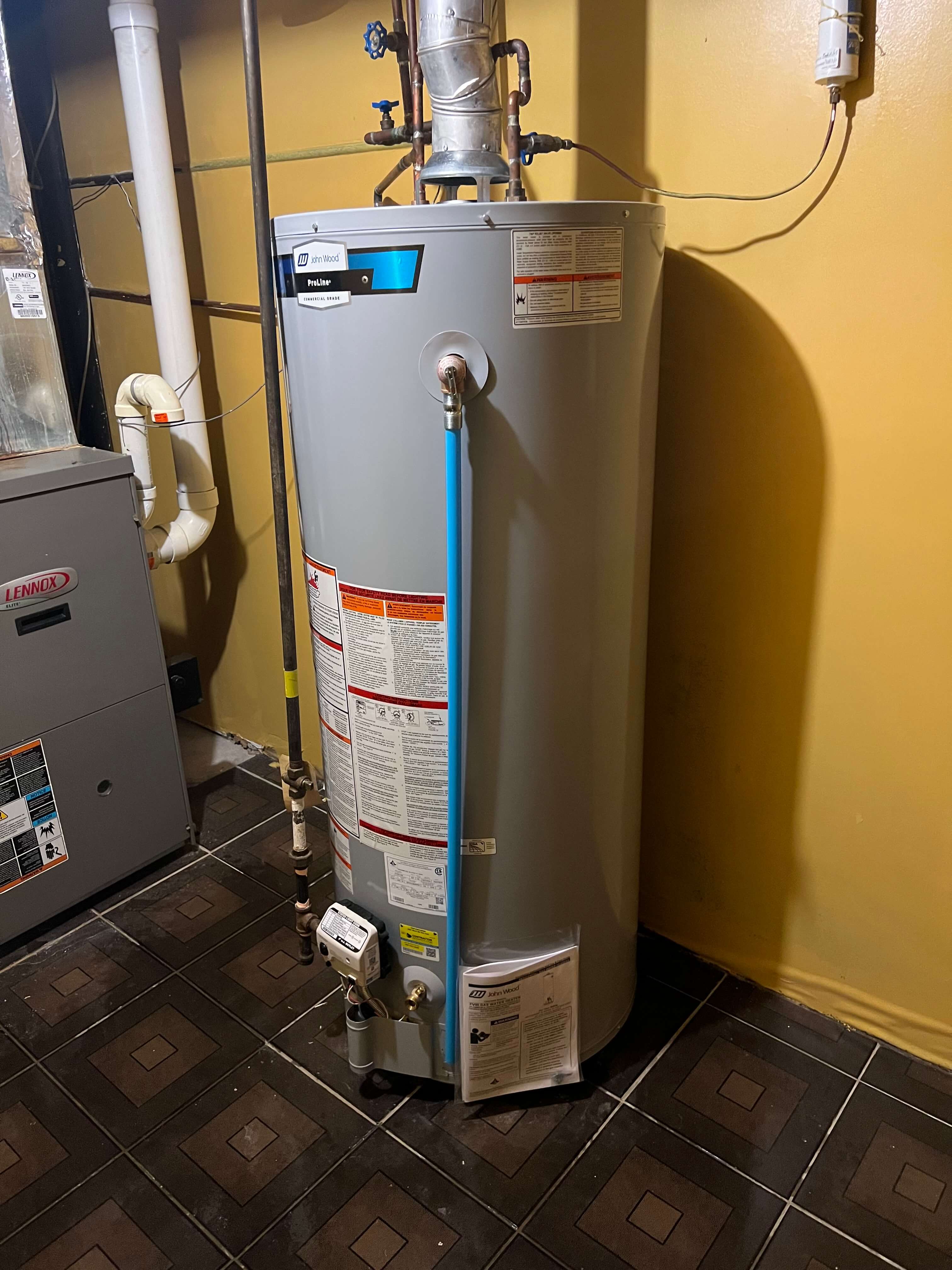 Boiler installed in a Toronto home