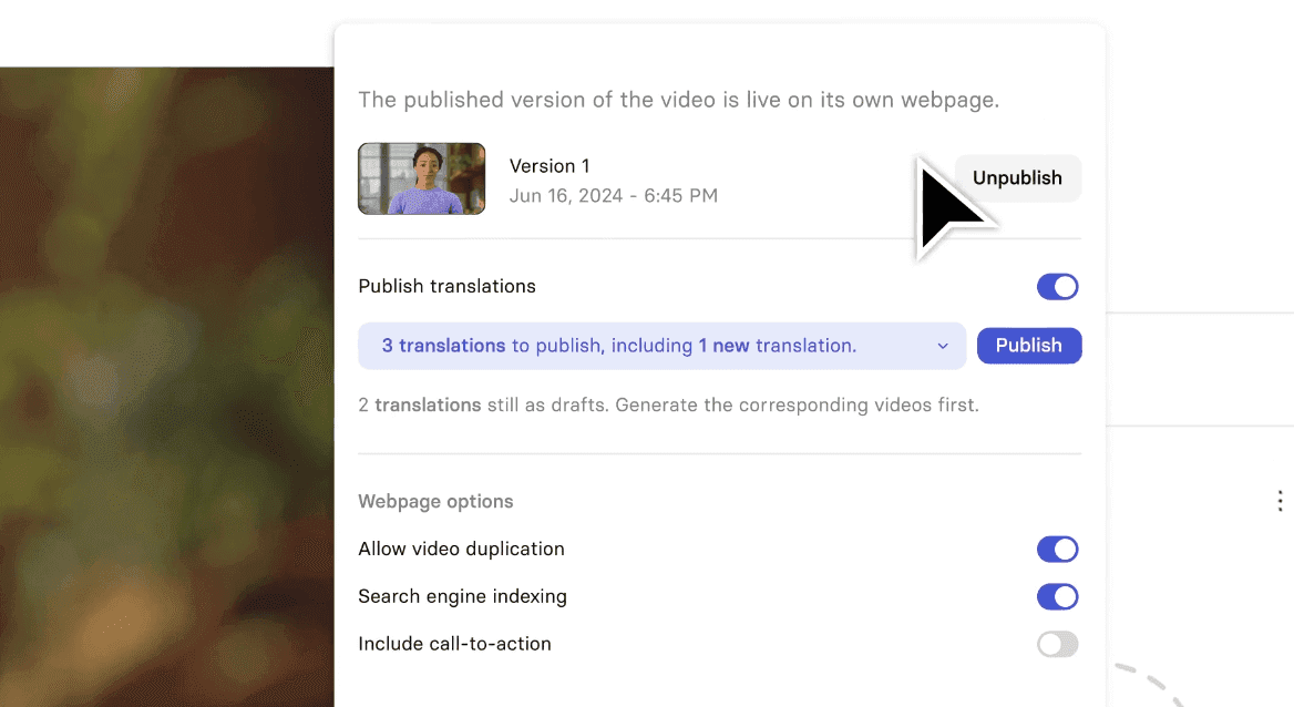 Synthesia - Veed Alternative