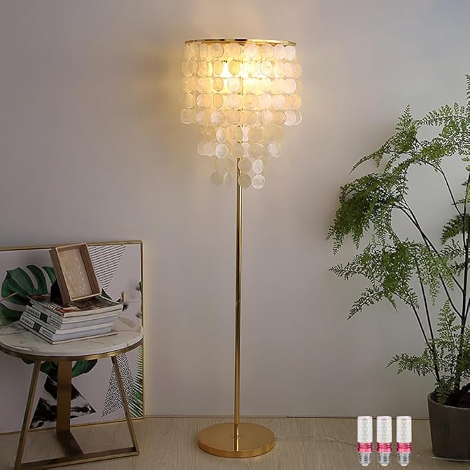 Shell floor lamp – A beautifully designed piece, perfect for adding elegance to any space.