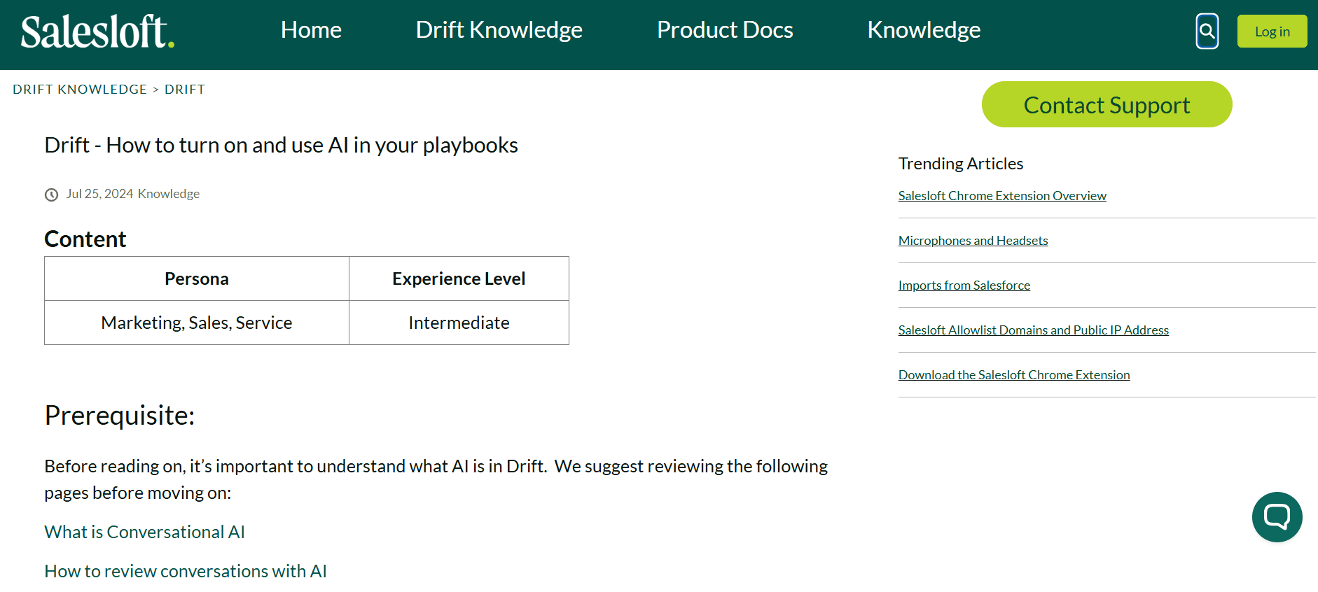drift ai playbooks - AI Tools For Customer Success