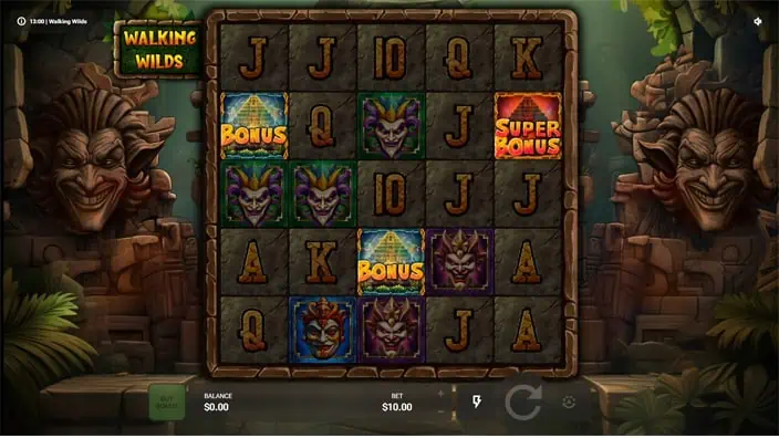 Walking Wilds (Titan Gaming) — aperçu du bonus free spins