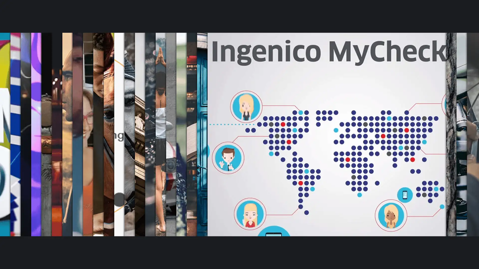 Bannière du projet Motion design Ingenico