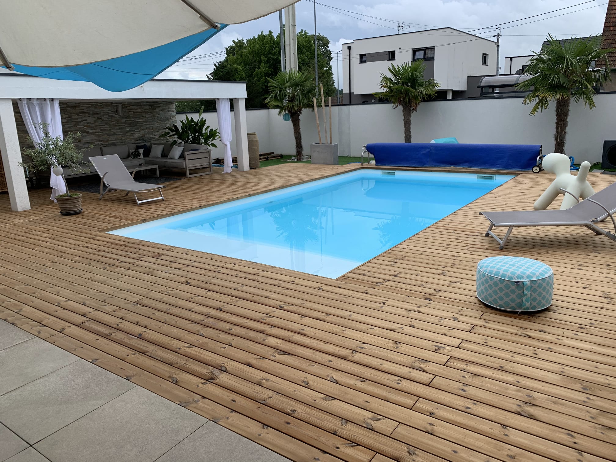 Terrasse en bois en KIT Atelier bosquet