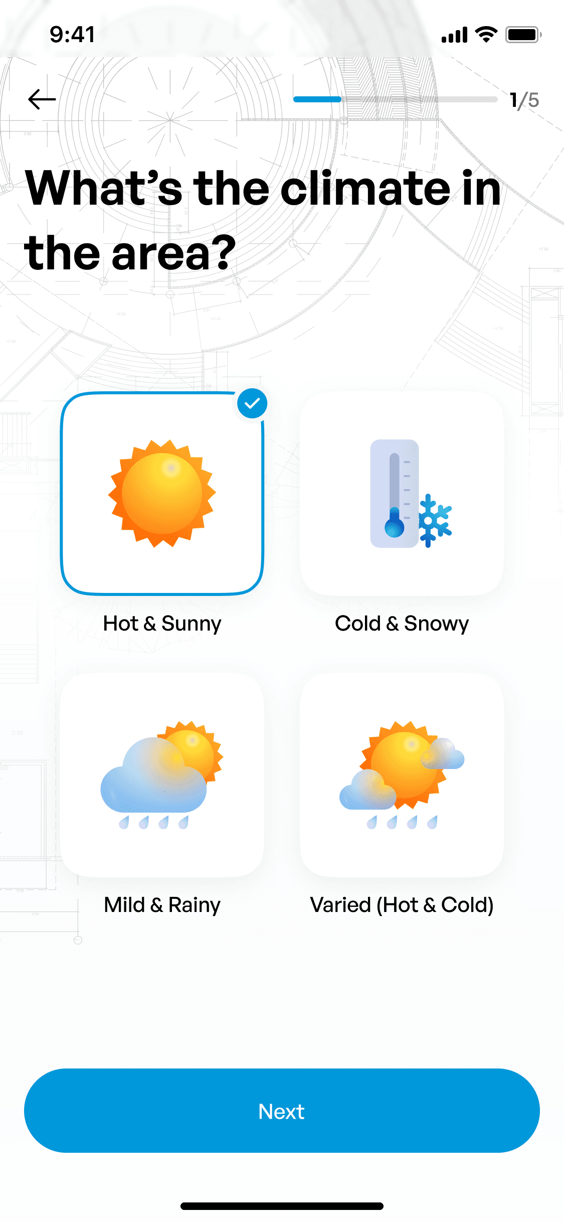 Weather app image