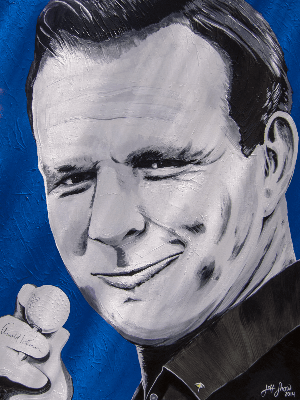 Arnold-Palmer-painitng-by-Jeff-Snow