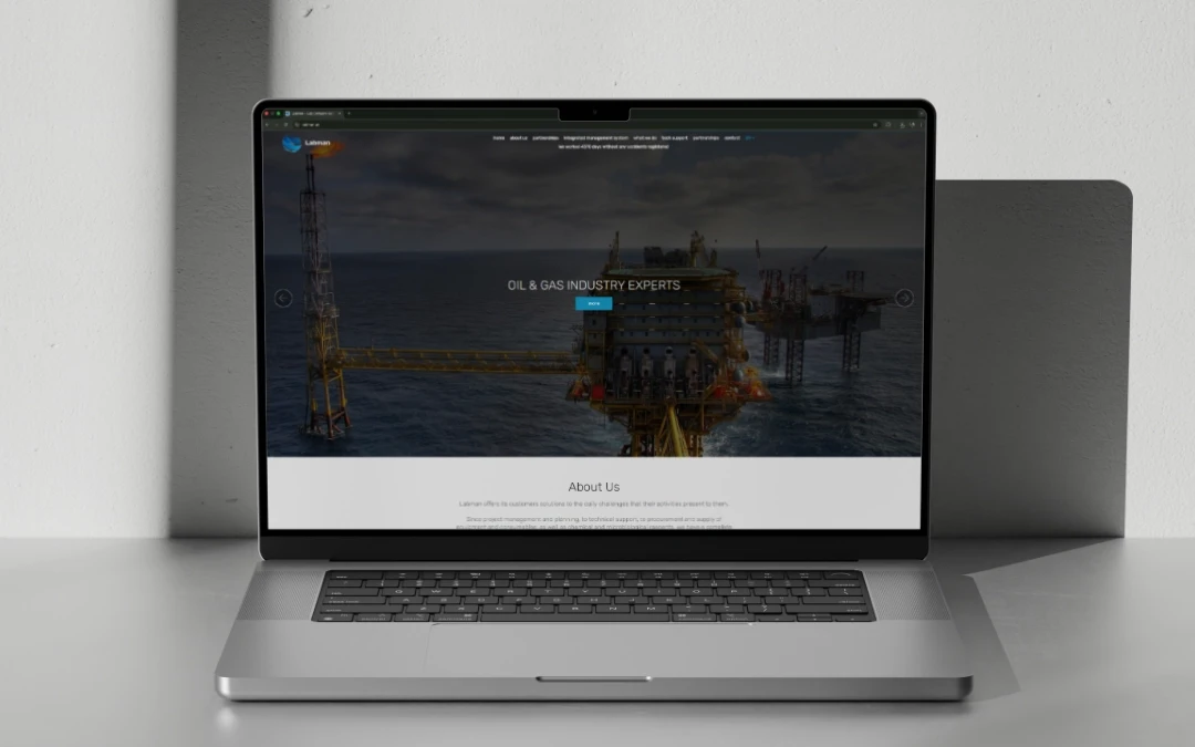 Labman website before image