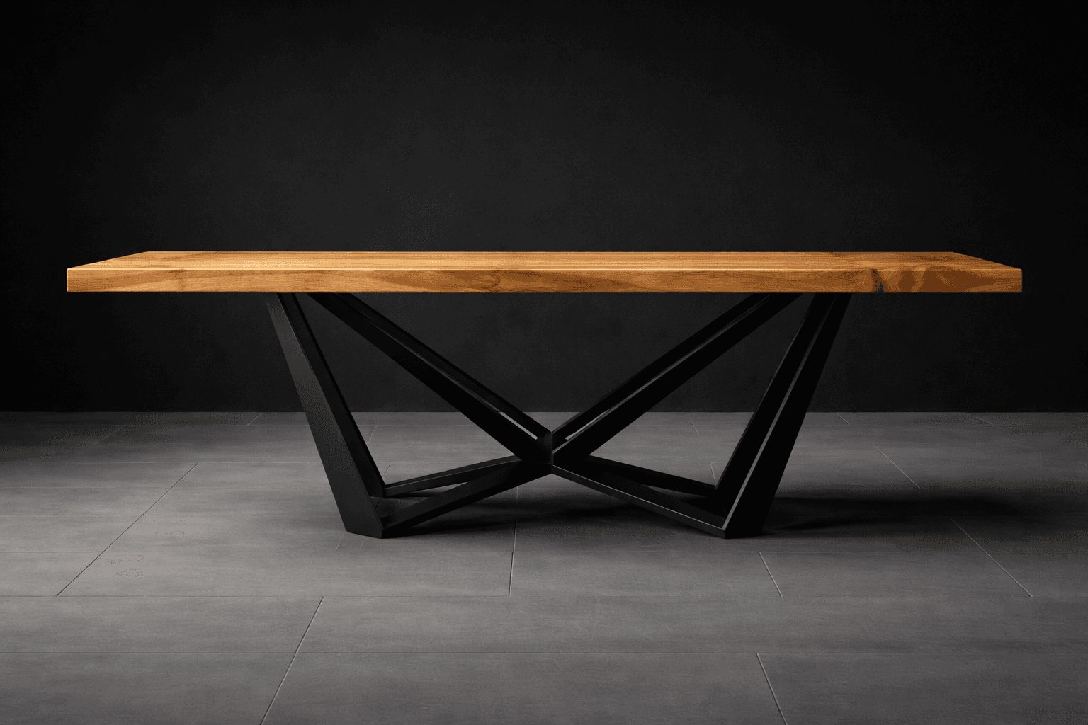 VEKRO Flow stół drewniany profil