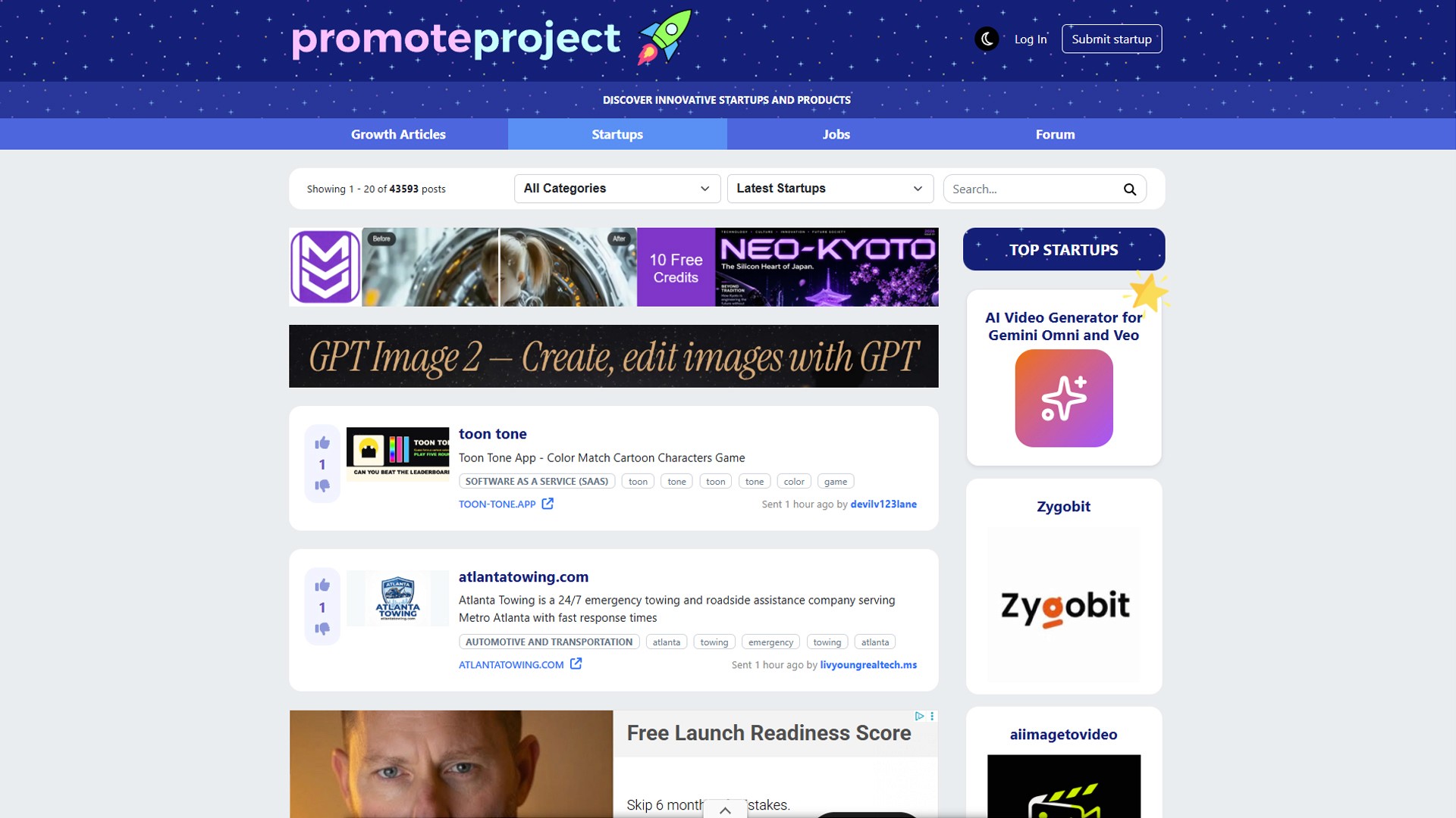 promote project directory