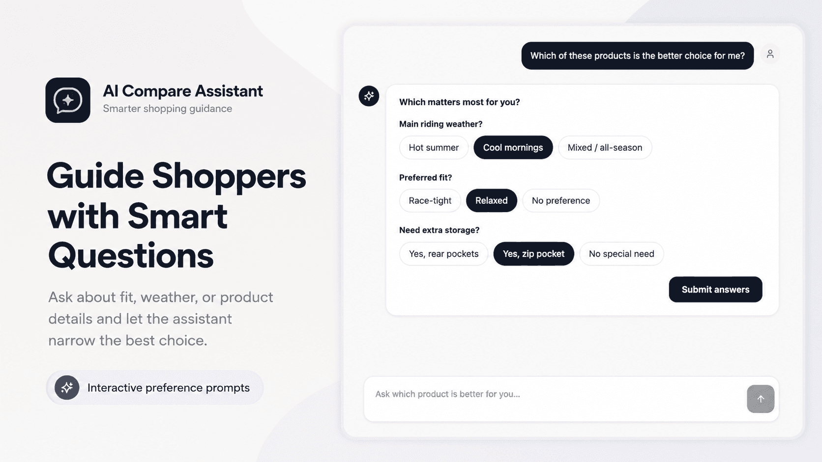 AI Compare Assistant screenshot 2