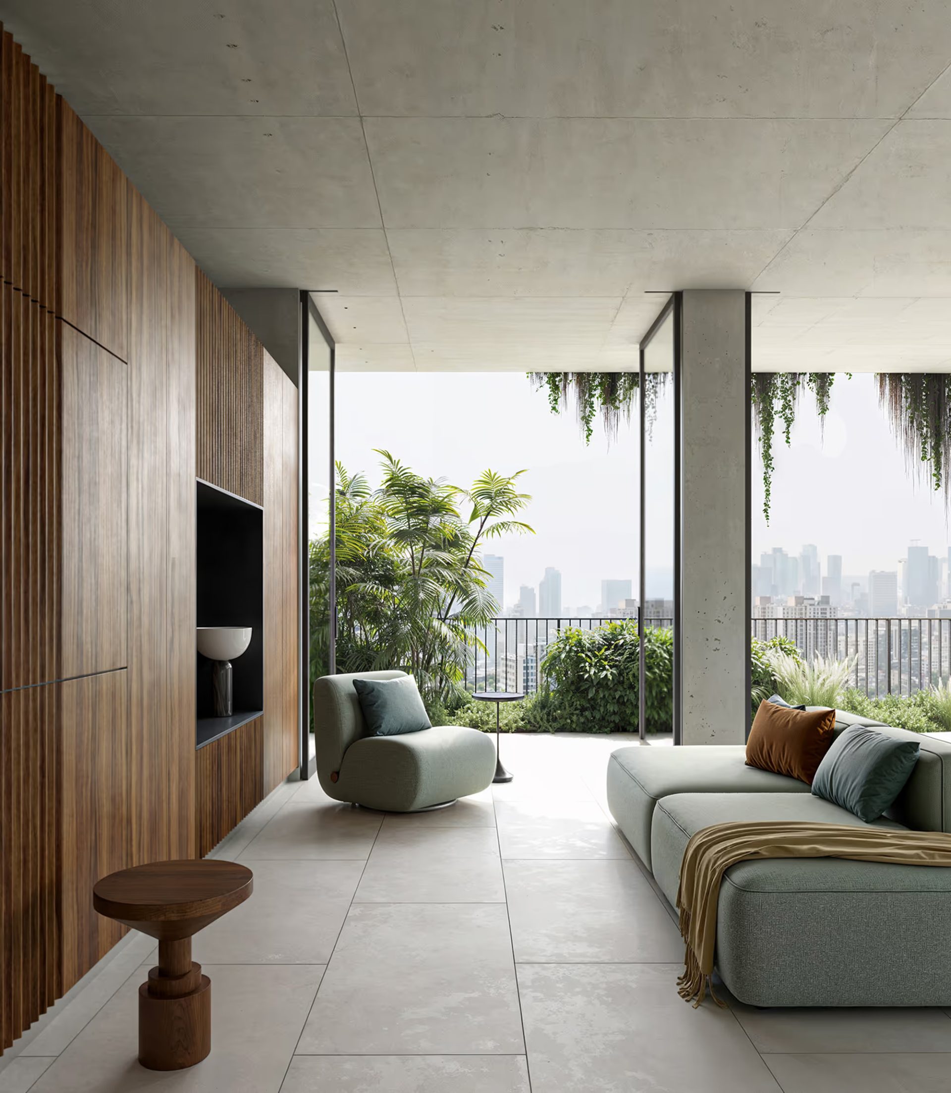 Image of Bright modern foyer