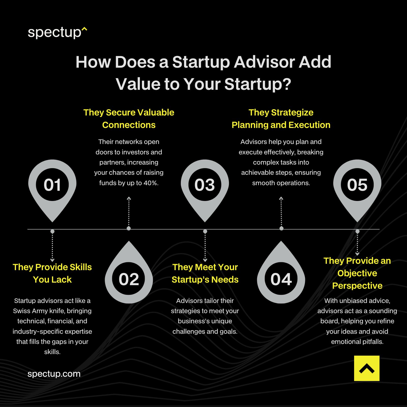 Infographic: How Does a Startup Advisor Add Value to Your Startup?