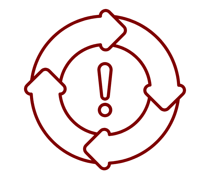 Lack of immediate consequences leads to repeated risky behavior