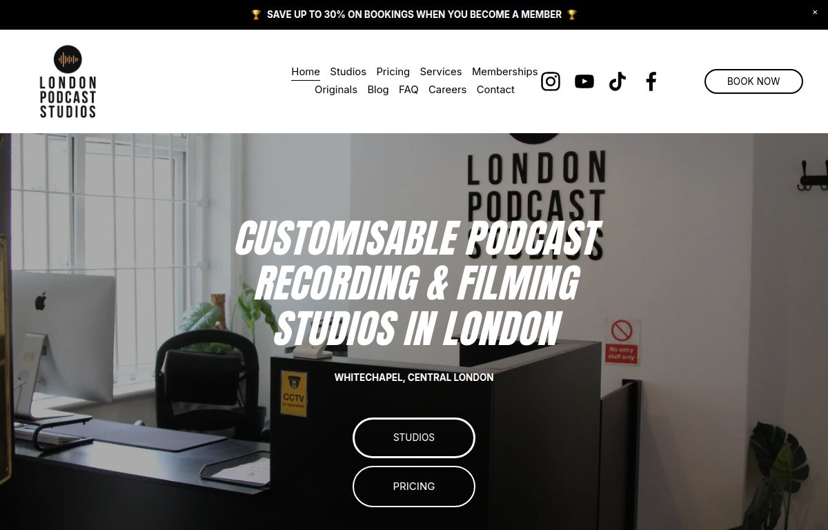 London Podcast Studios