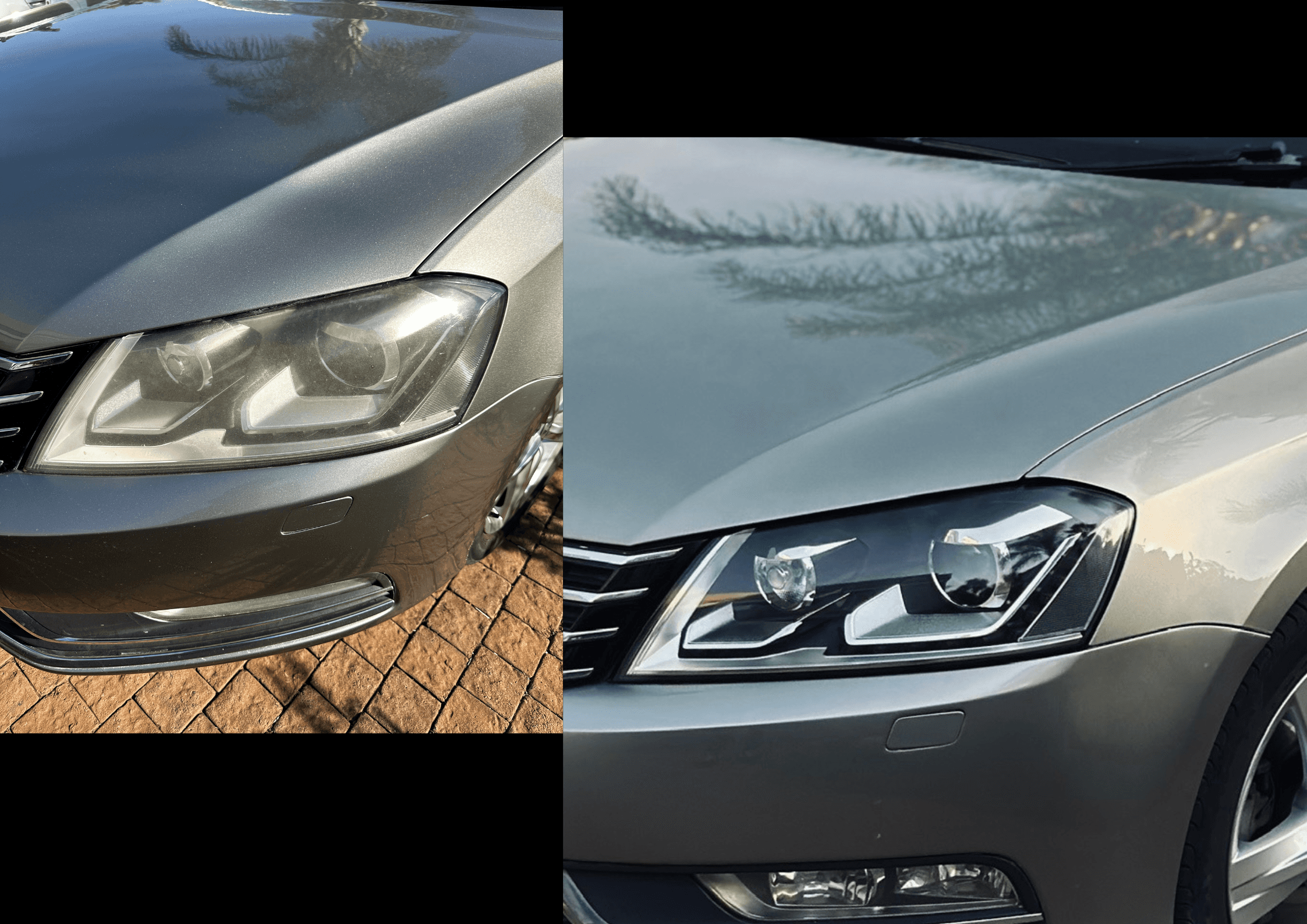 VW PASSAT Headlight Restoration