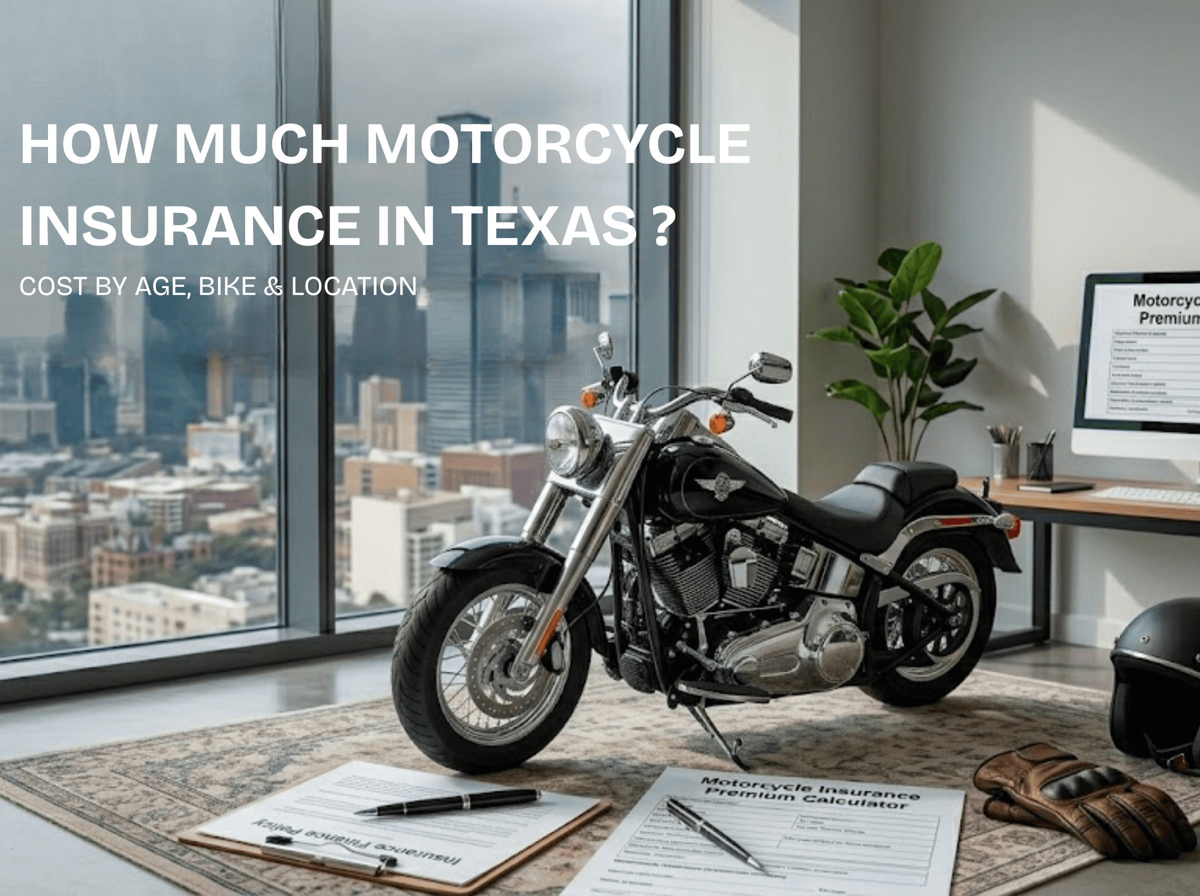 How Much Is Motorcycle Insurance? Breakdown by Age, Location & Bike Type 