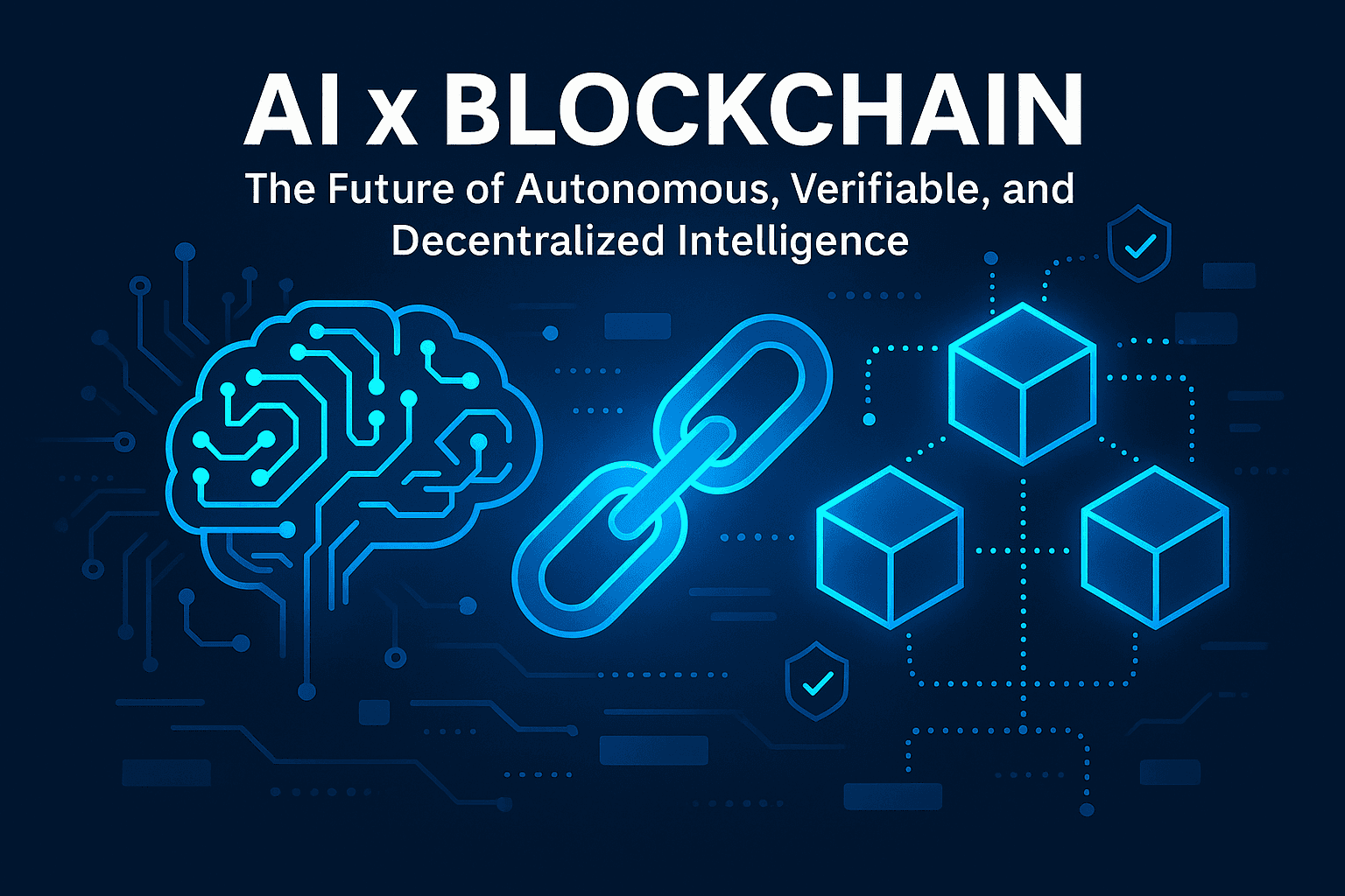 AI and Blockchain : The future of autonomous, verifiable, and decentralized intelligence