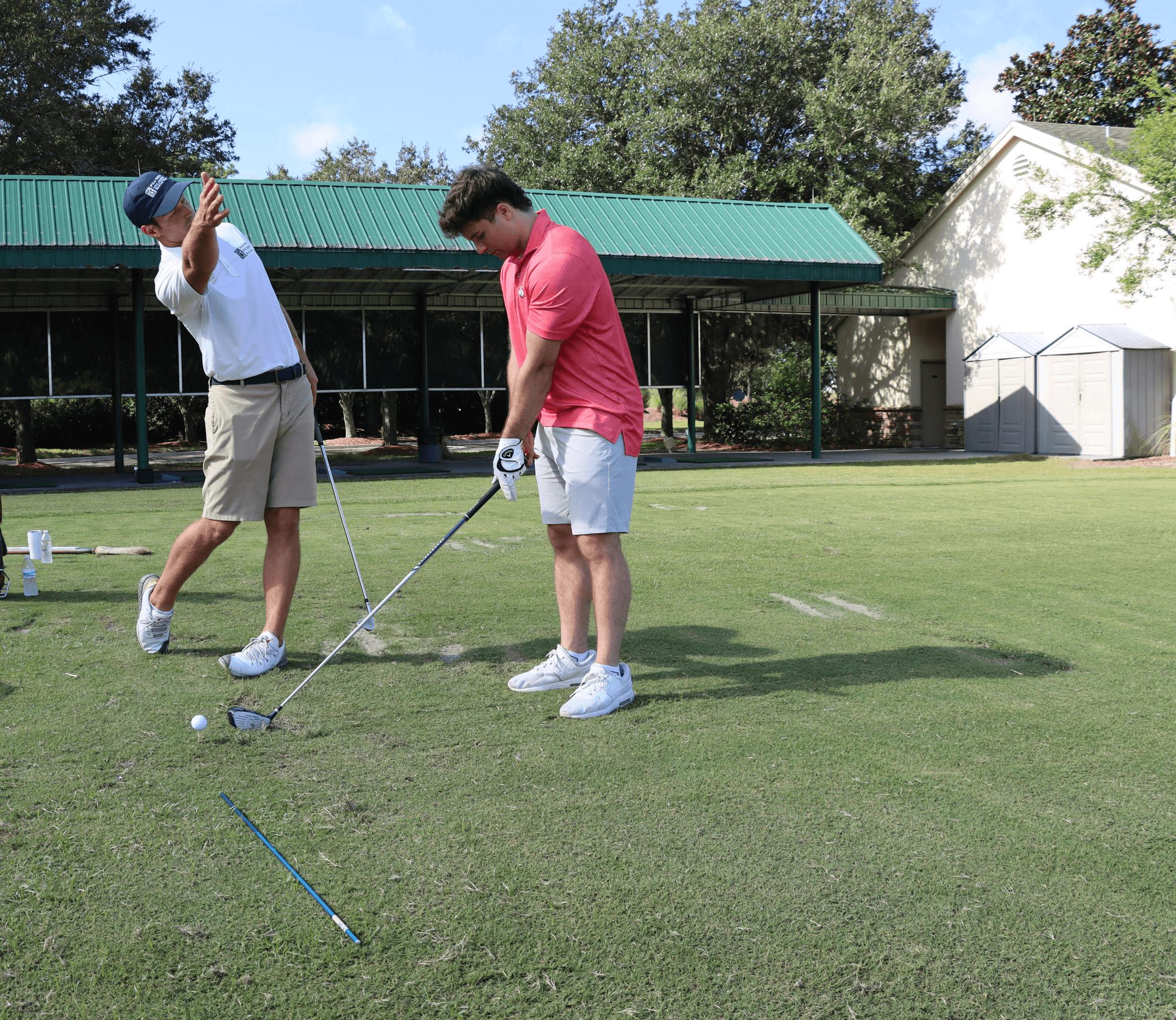 A kid practicing surfing