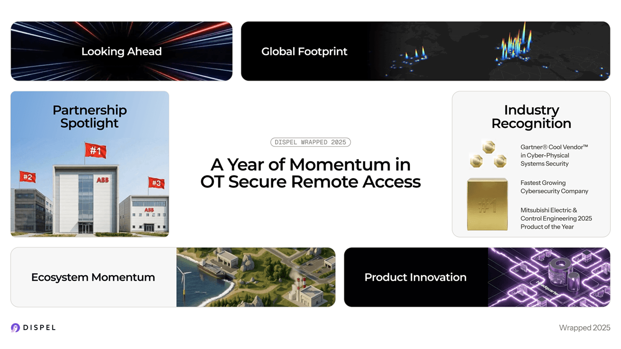 Dispel Wrapped 2025: A Year of Momentum in OT Secure Remote Access 