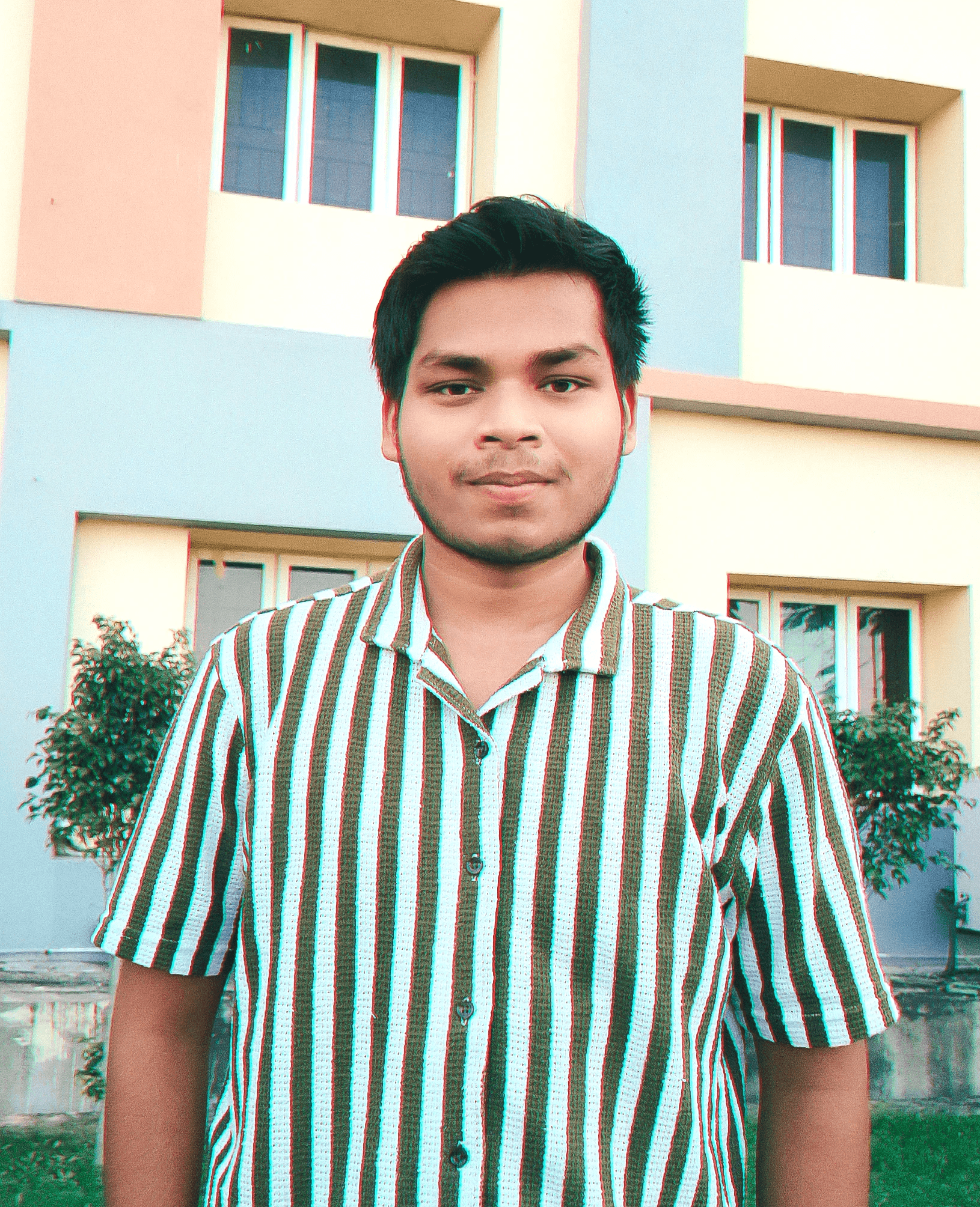 Portrait of portfolio creator