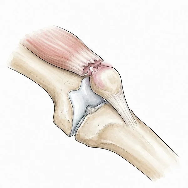 Illustration Tendon Quadricipital