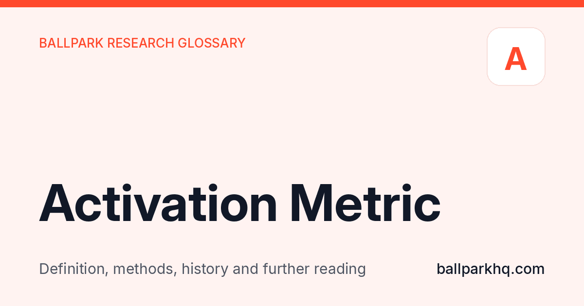 Activation Metric
