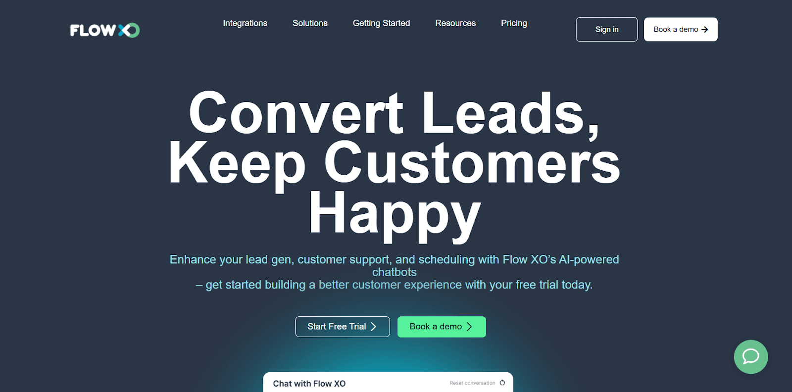best chatbots for marketers - flowxo