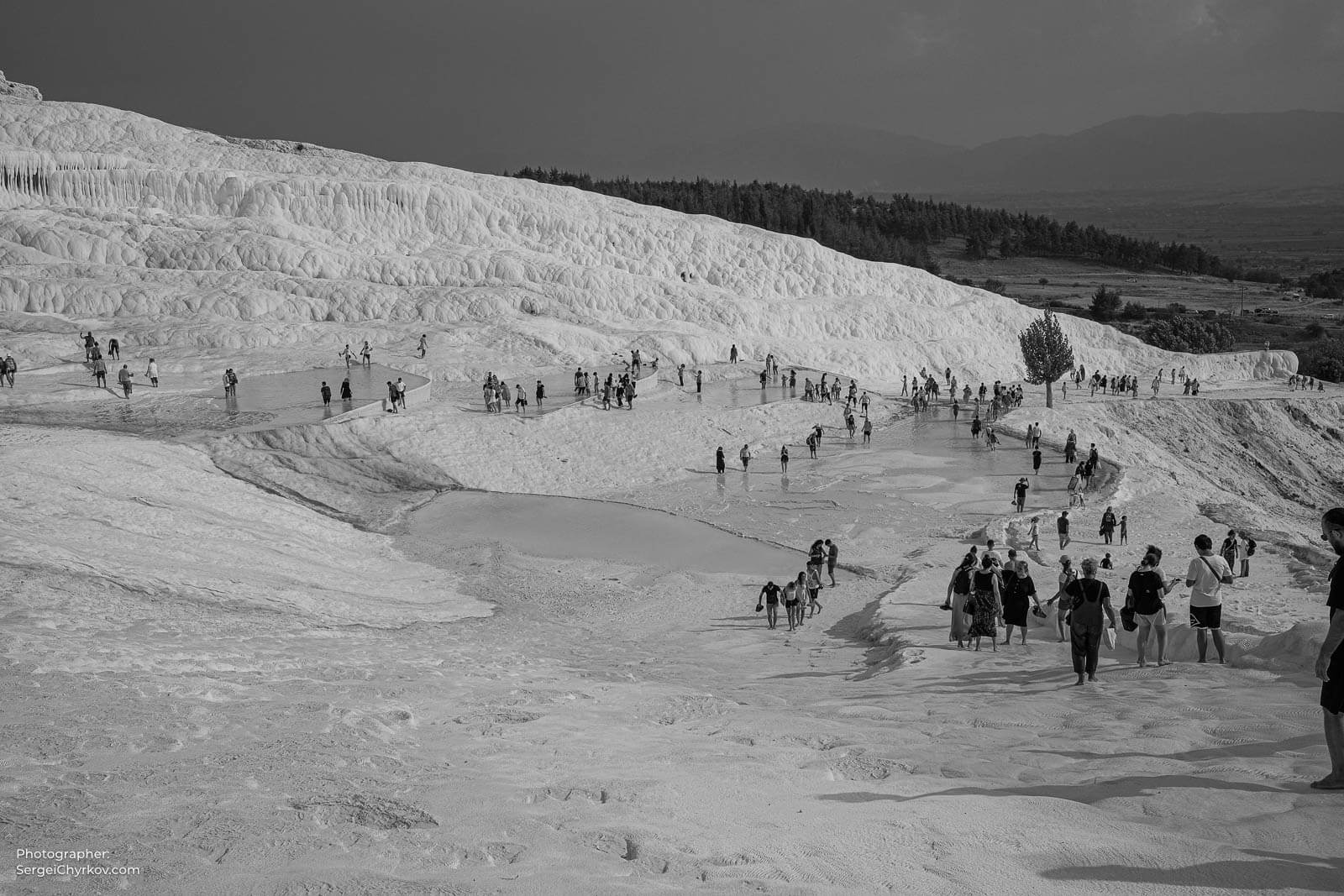 Pamukkale, Turkey. Photographer Sergei Chyrkov