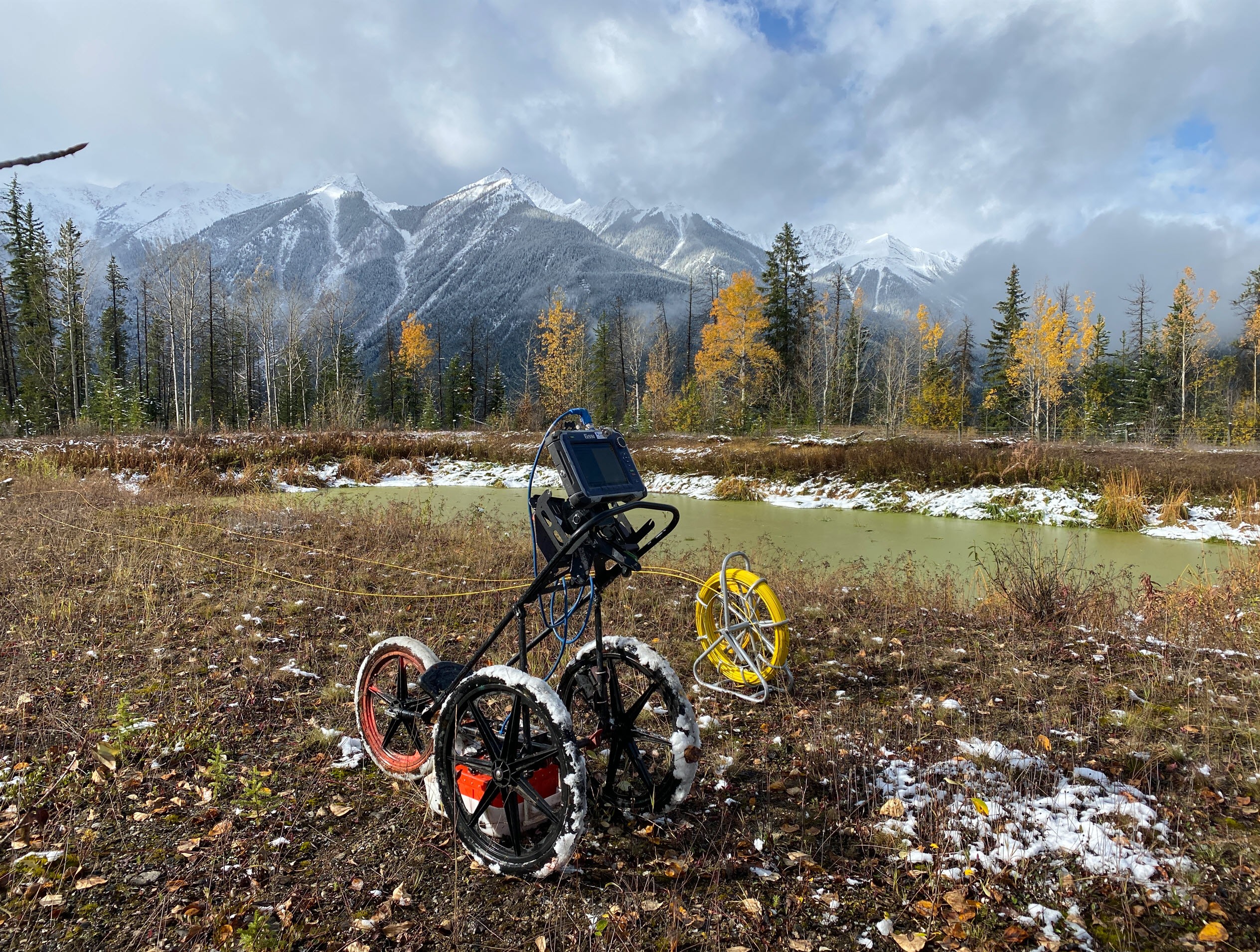 Empty coworking space