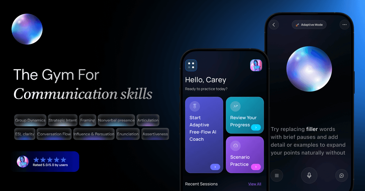 Conversly | The Gym for Communication Skills screenshot 1