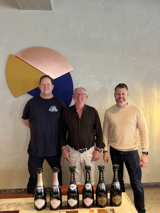 Ed Carr with Jim & James