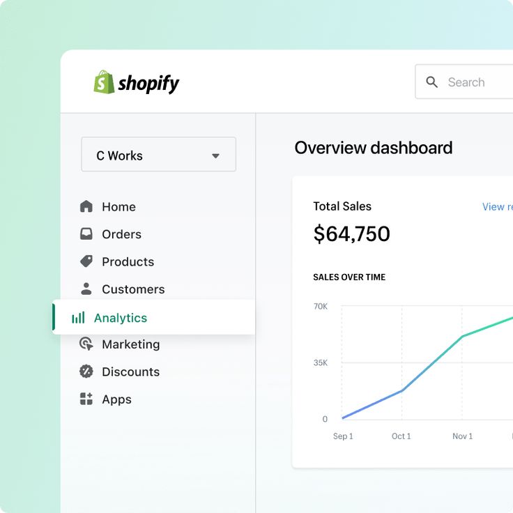 Shopify analytics