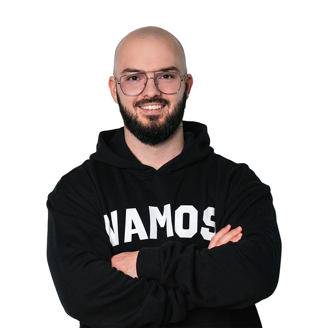 headshot of female in bright background