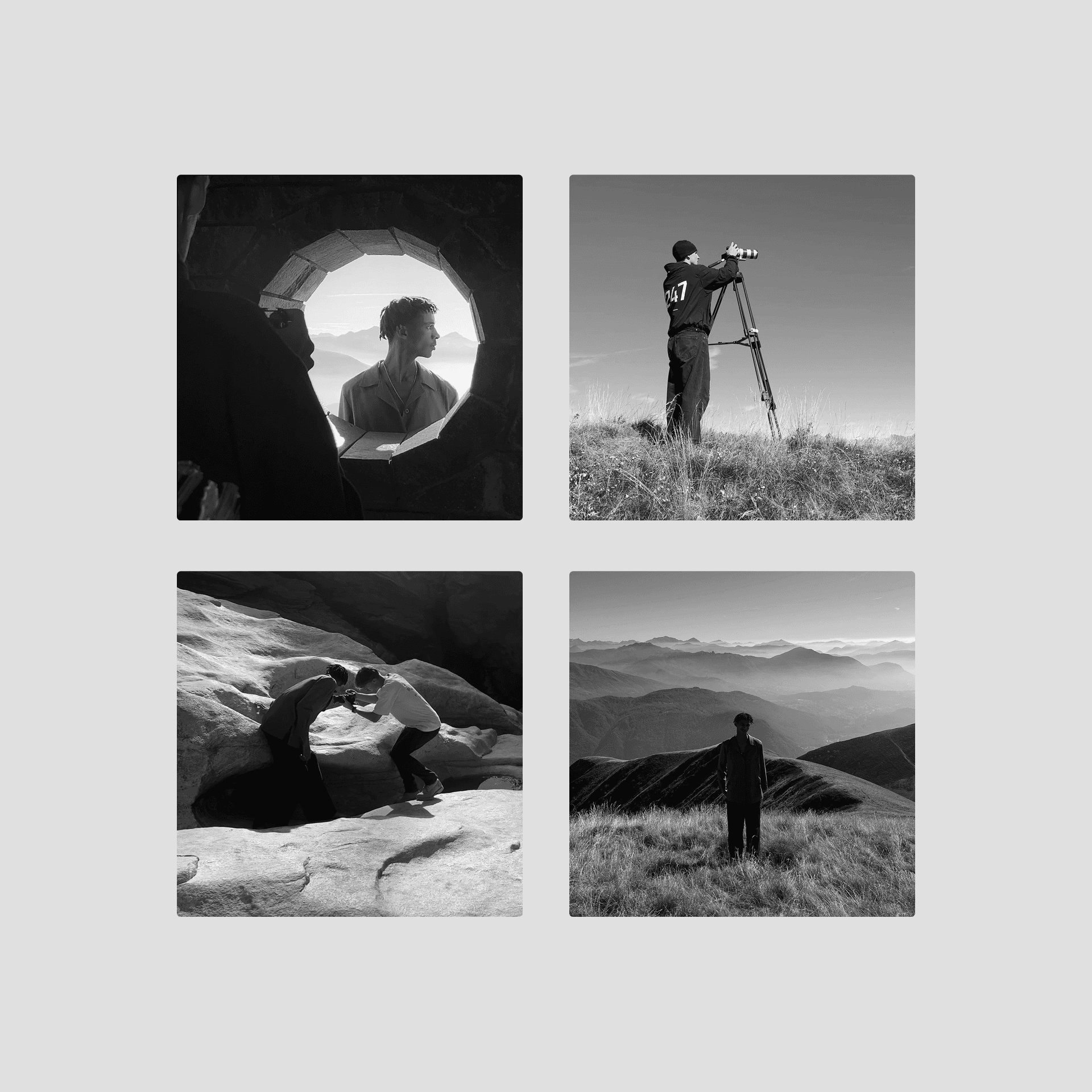 Collective Agency combines AI-generated content with in-camera footage.