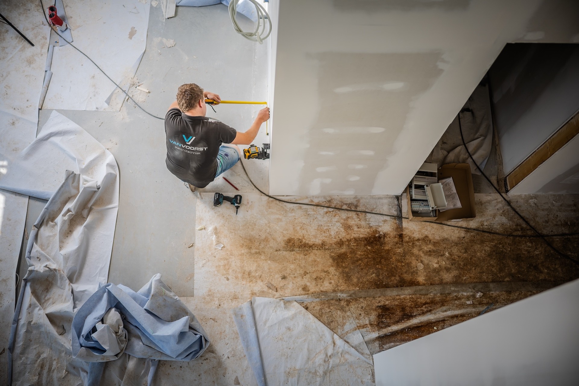 Reinard van Van Voorst Elektrotechniek aan het afmeten