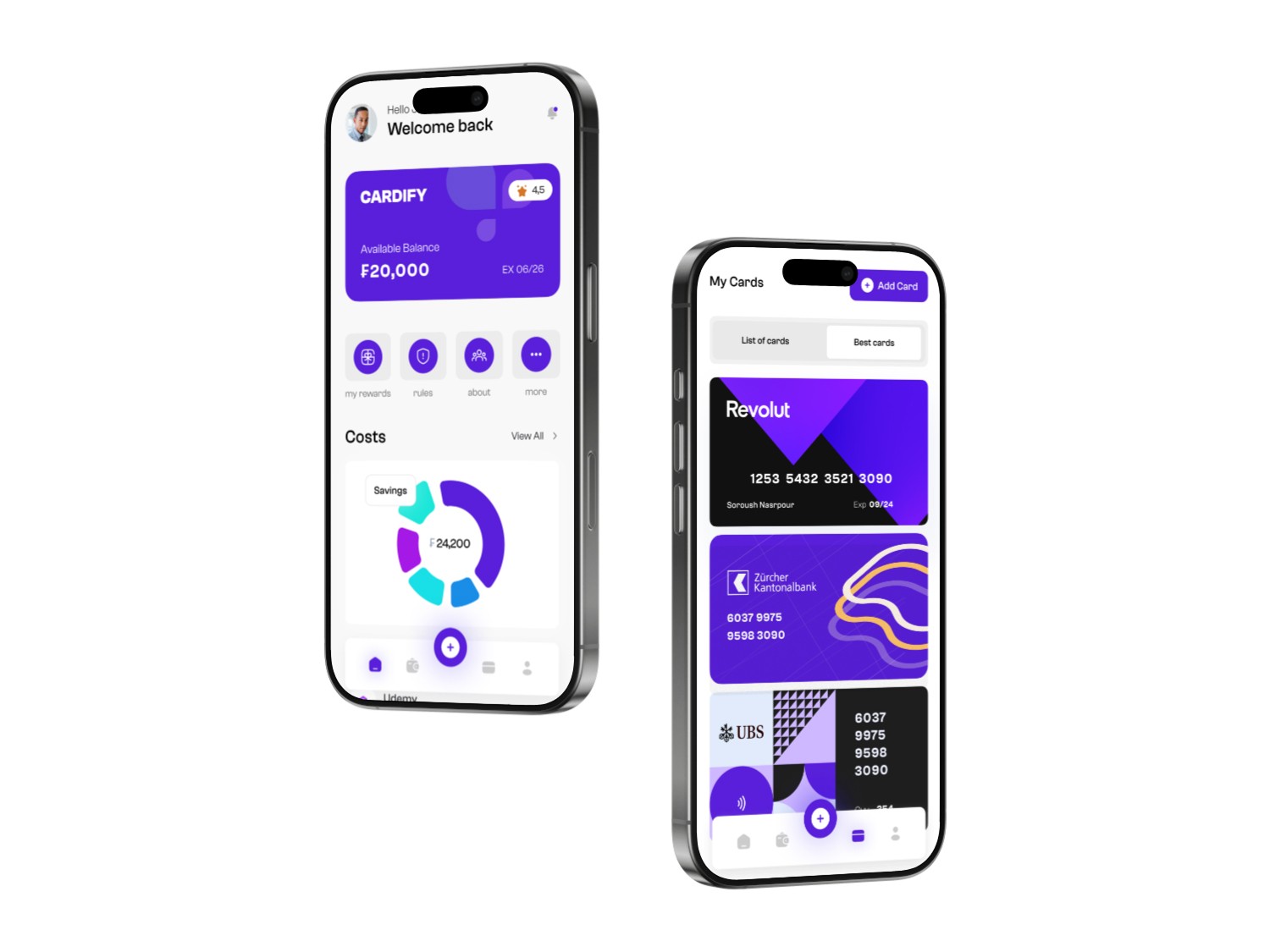 Cardify – Personal Finance Manager