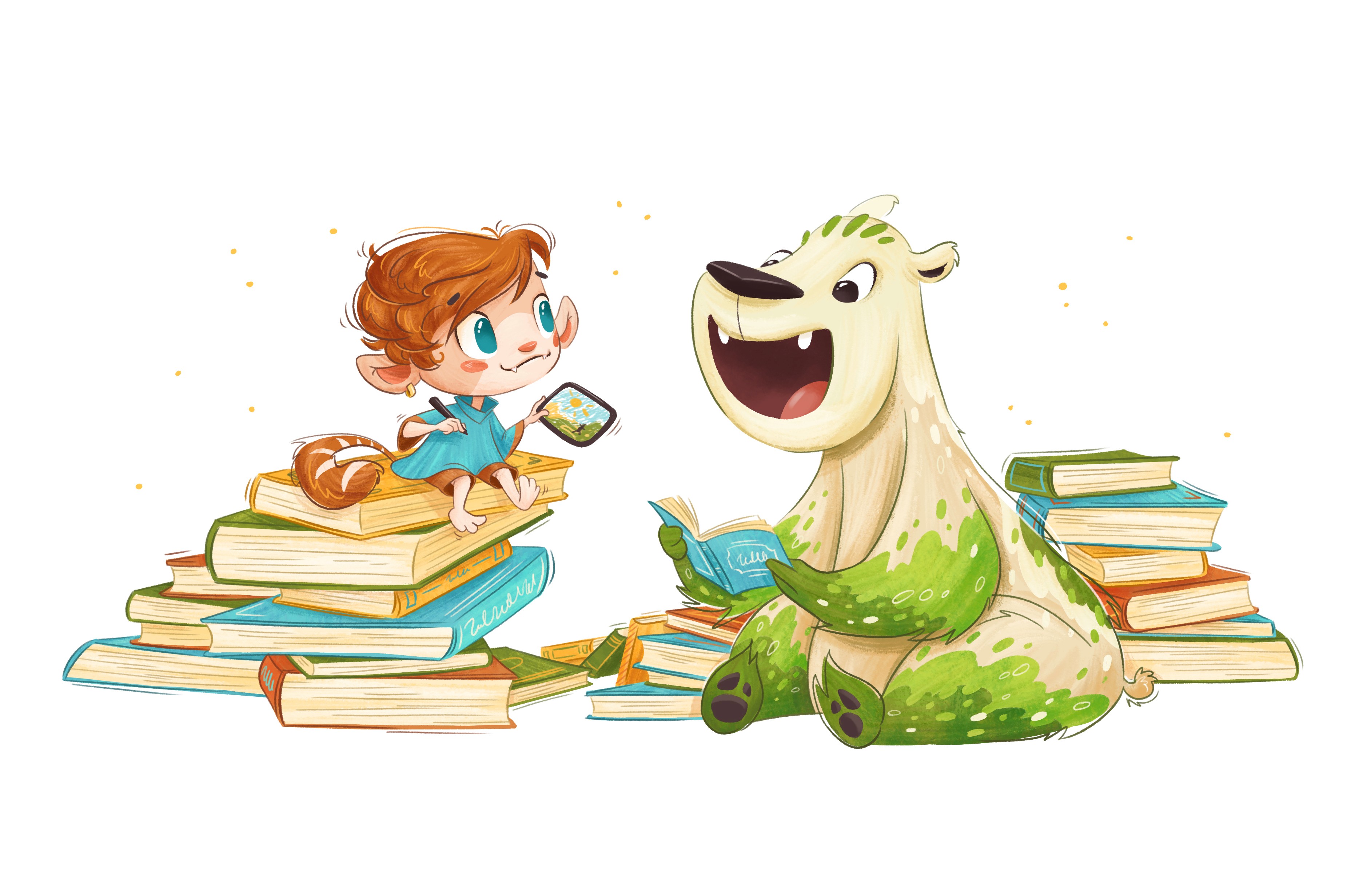 Hi I'm Masha — an illustrator and picture book maker