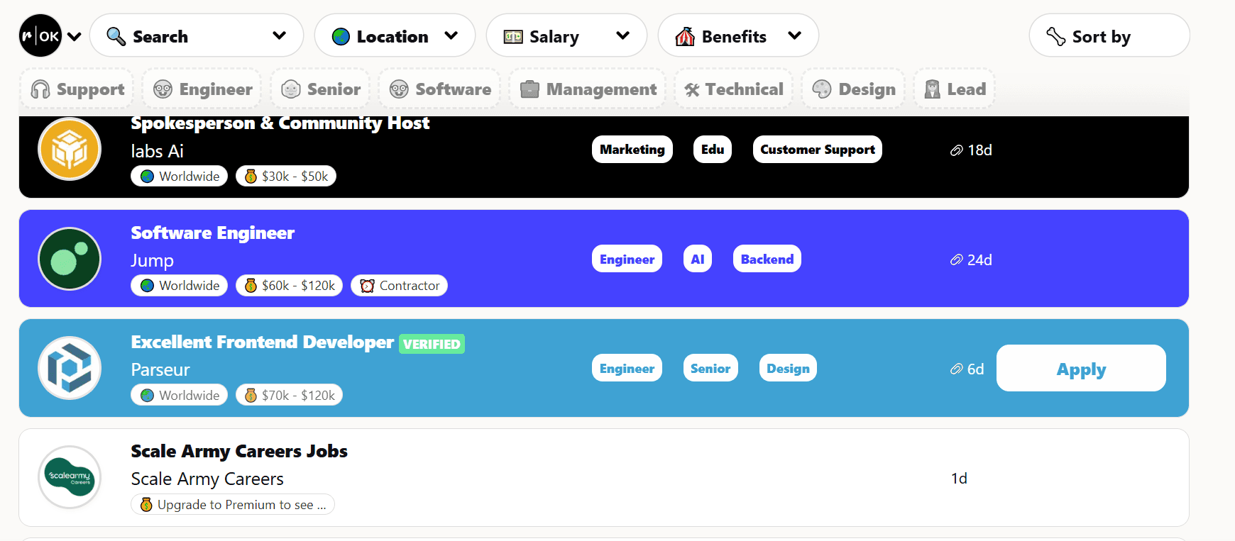 remoteok - Hire Top PHP Developers 