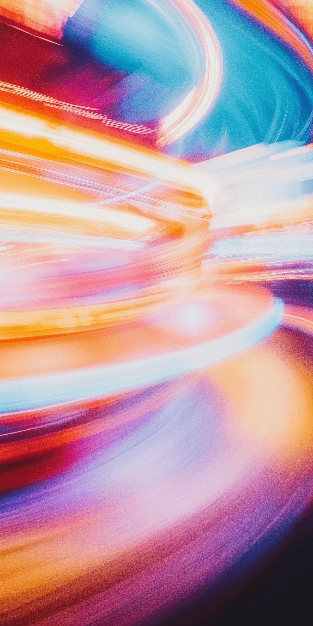 Explosive burst of warm orange and yellow light streaks, high-energy abstract shot.