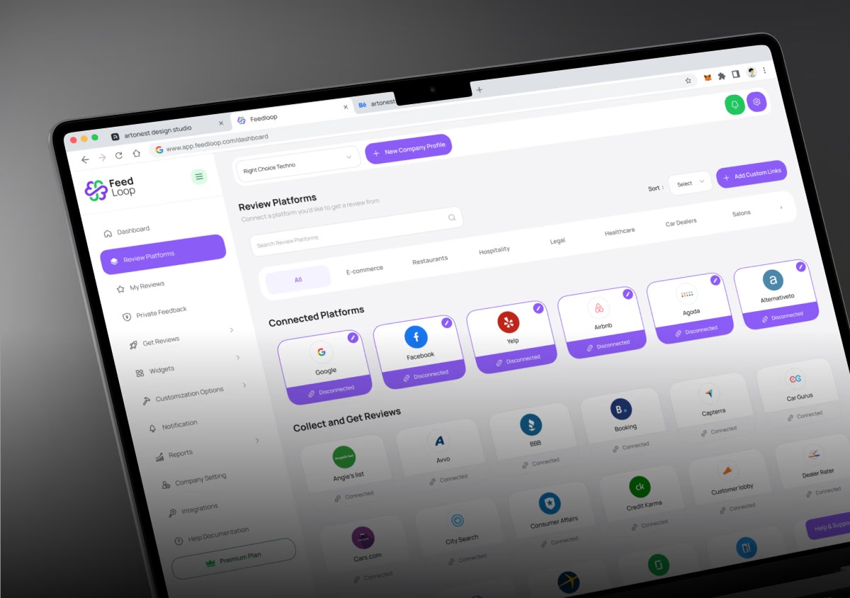 FeedLoop : Building Trust, Authentic Review at a Time – Artonest.design