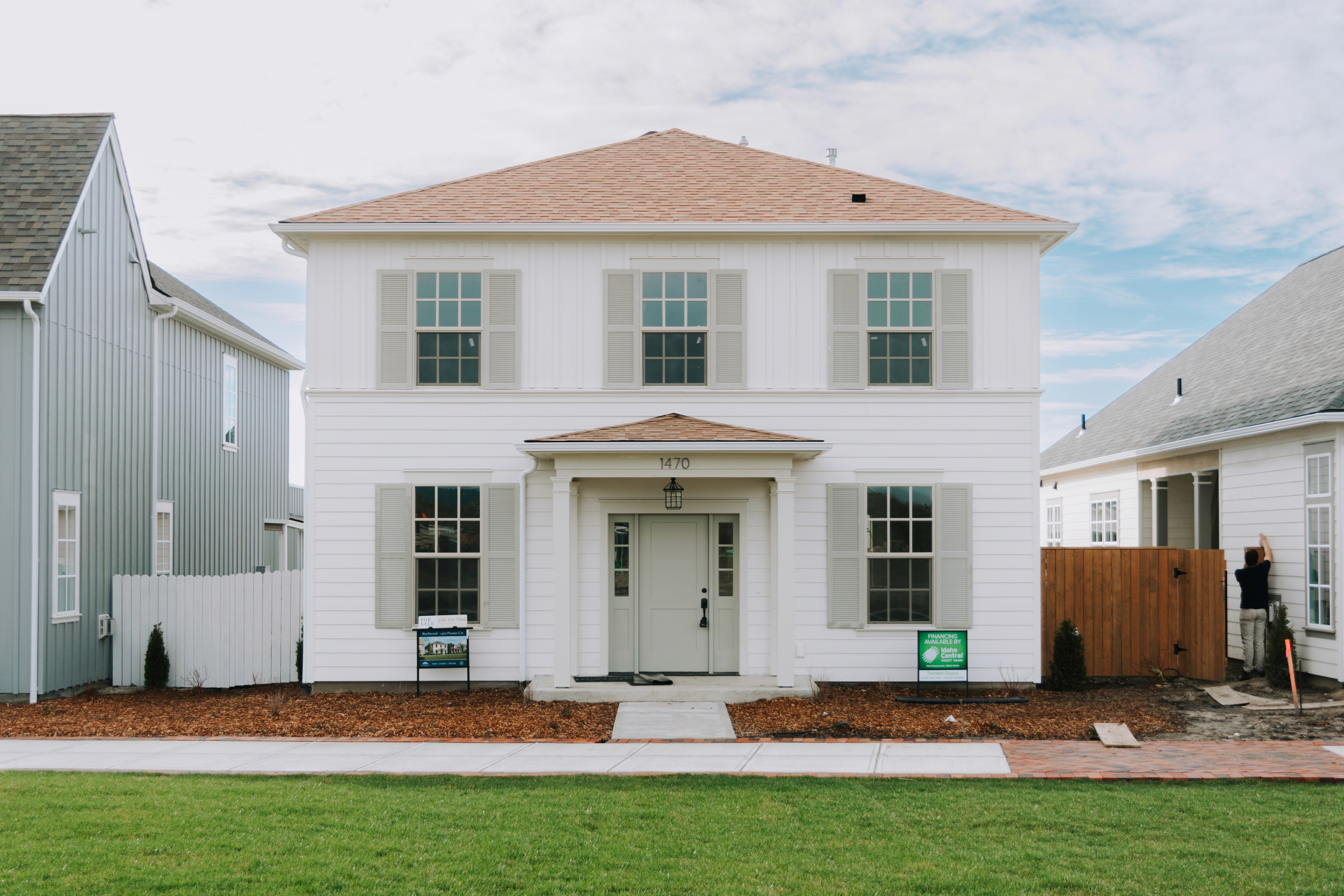 new cottage build in Woodbury at Moscow, Idaho