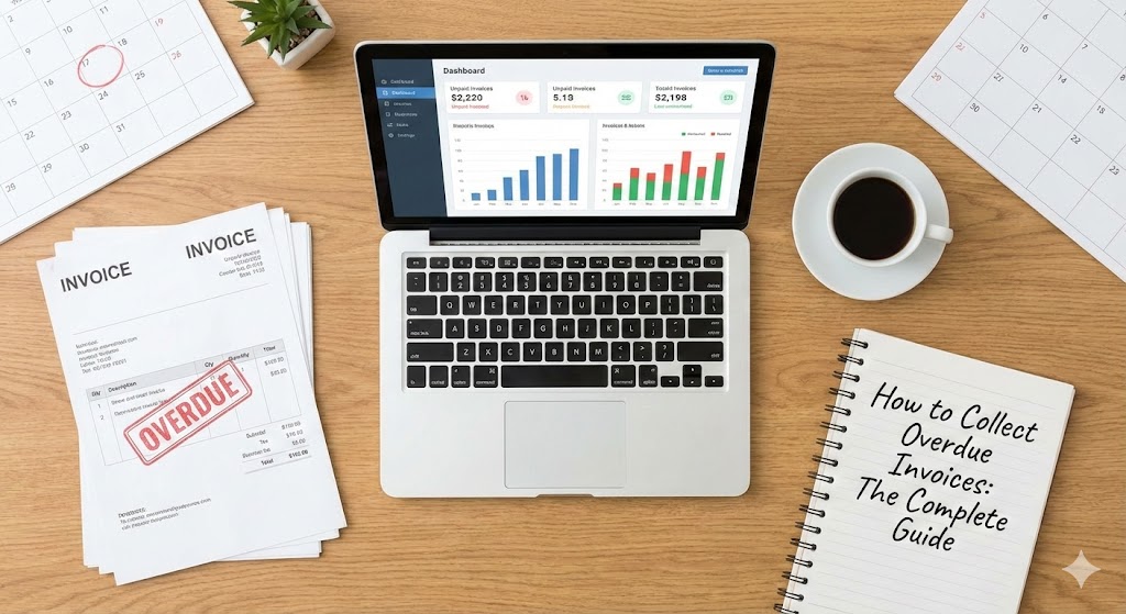 how to collect overdue invoices