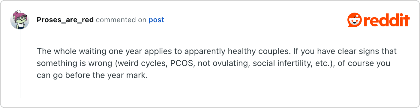 Post on Reddit