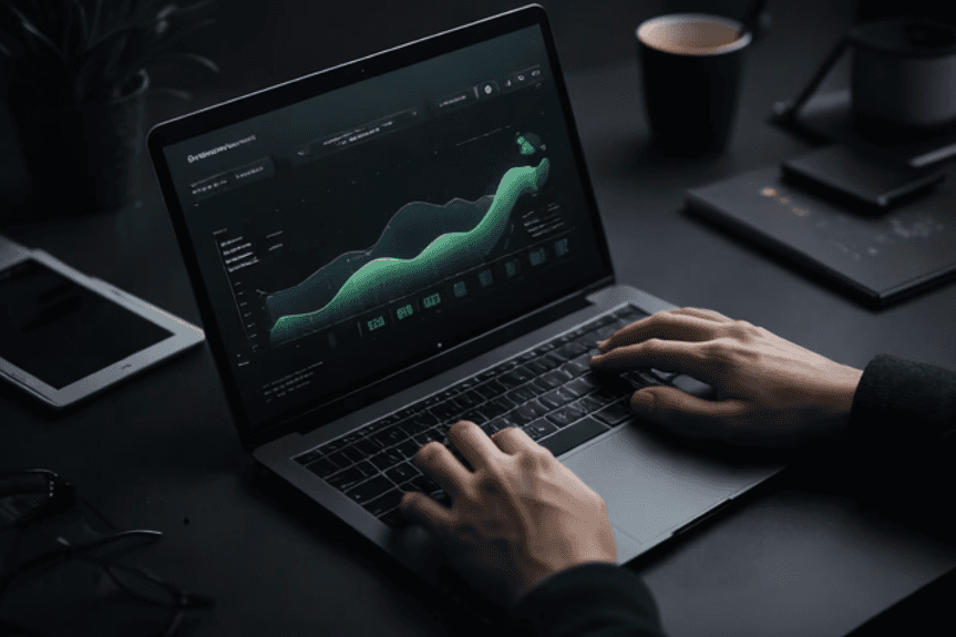 Vacation fund card showing $3,000 saved out of $5,000, with team members and due date